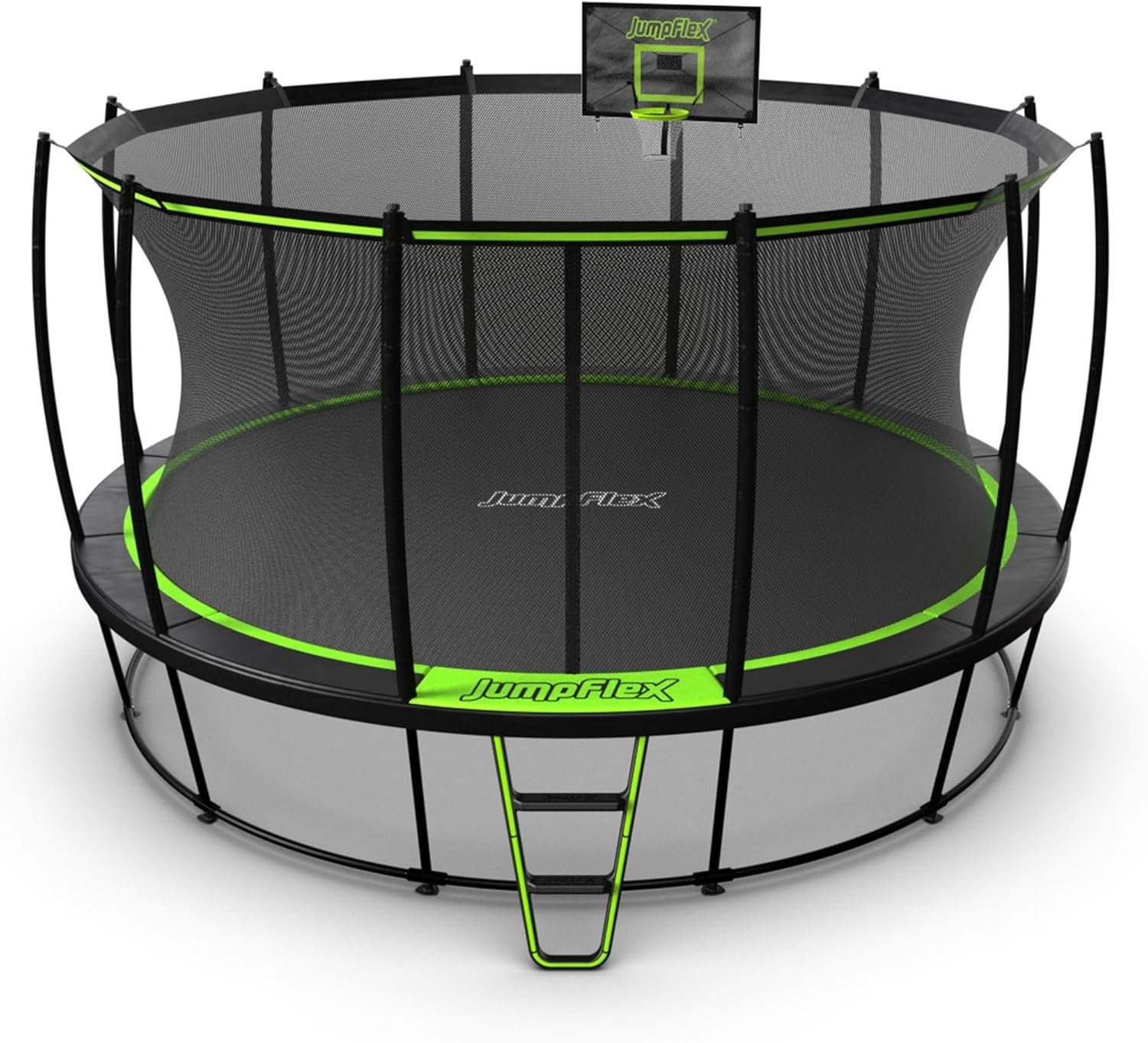 saytb-product-107-image-1 JumpFlex HERO 15 Backyard Outdoor Trampoline for Kids with Net & Ladder - Image 1